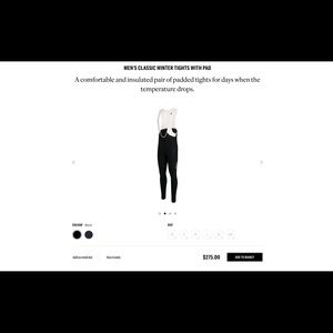 EUC Rapha Men’s Classic Winter Tights